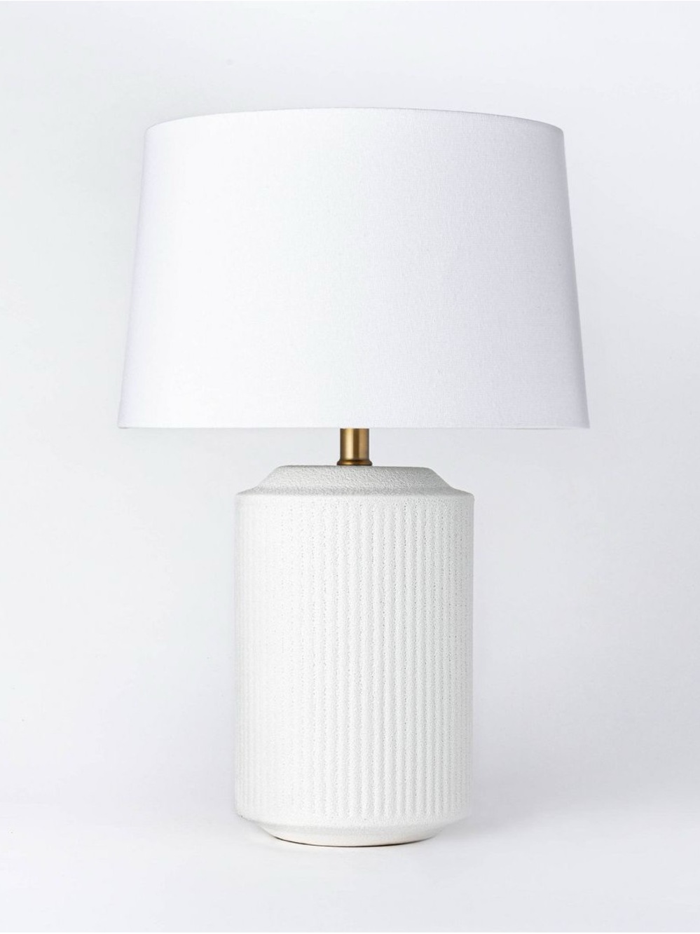 24"x16" Ceramic Assembled Table Lamp White - Threshold™ designed with Studio McG